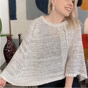 White House Black‎ Market Pullover Poncho